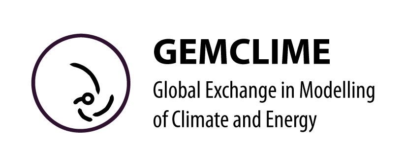 GEMCLIME – Global Excellence in Modelling of Climate and Energy (H2020, 2016–2021)